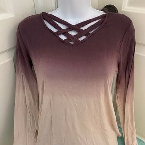 Vintage Havana NWT Girls Long Sleeve shirt size L